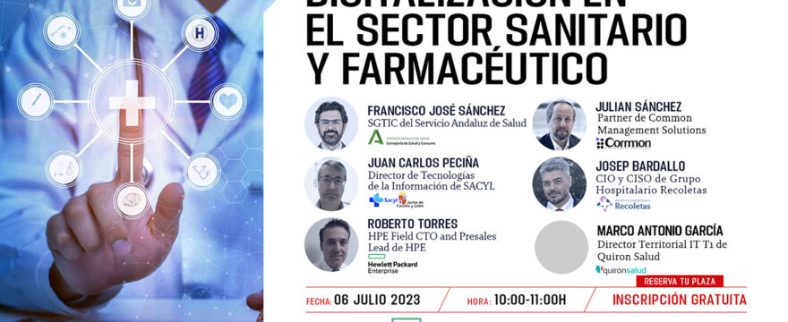 Webinar Digitalización en el Sector Sanitario y Farmacéutico